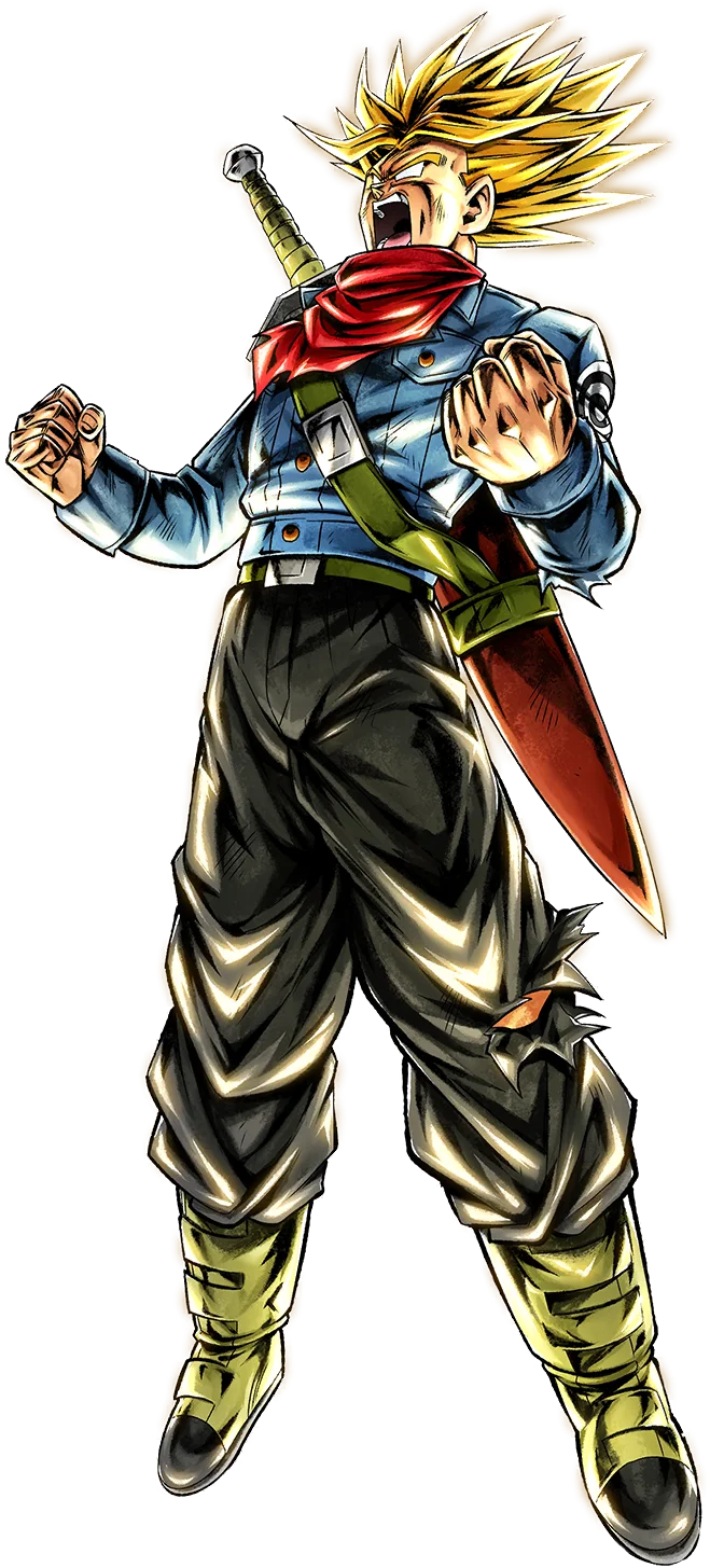 Super Saiyan Trunks (Adult) (Rage)