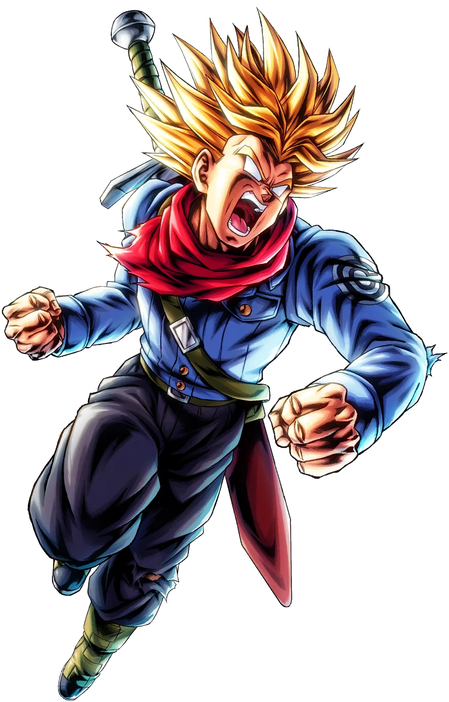 Super Saiyan Trunks (Adult) (Rage)
