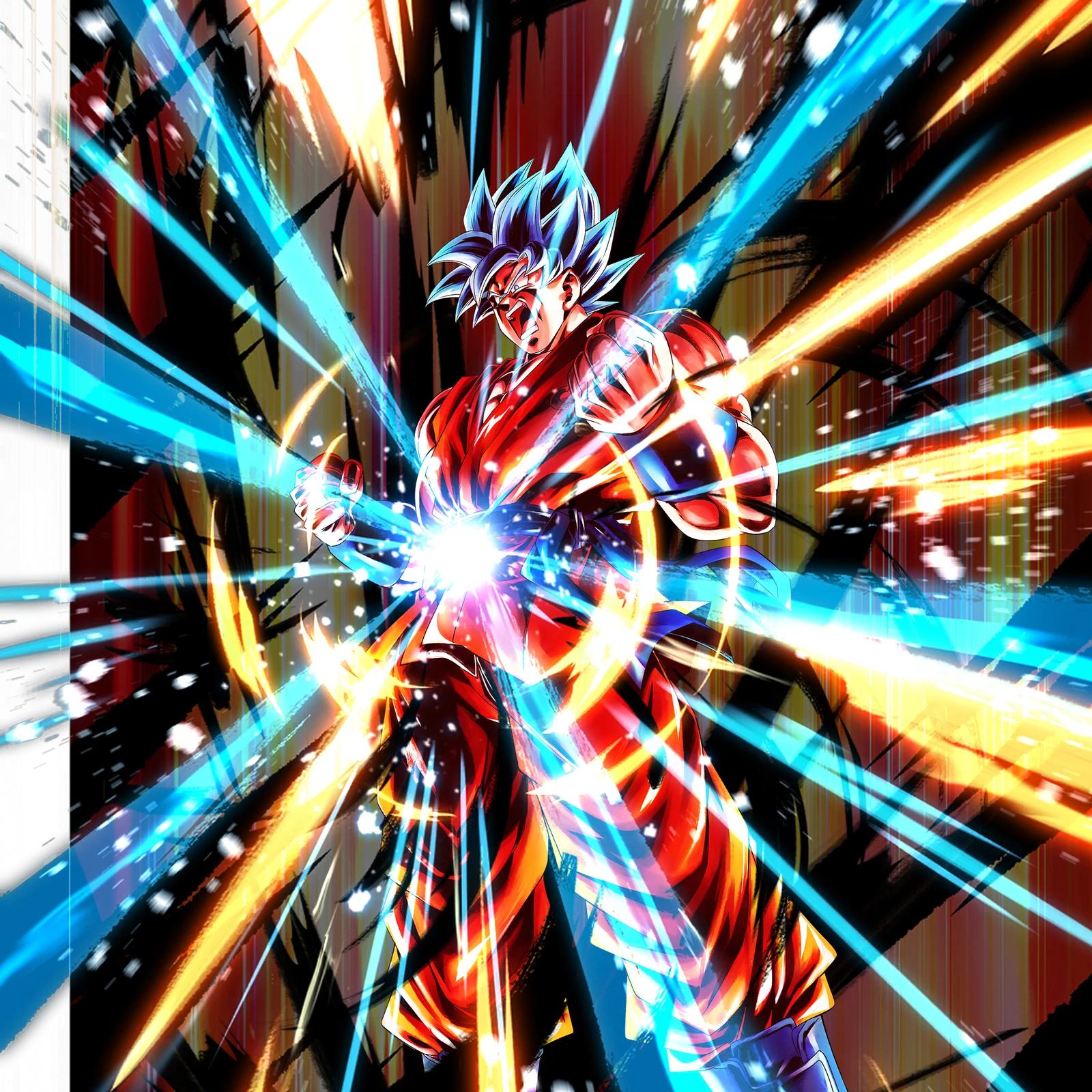 Super Saiyan God SS Kaioken Goku