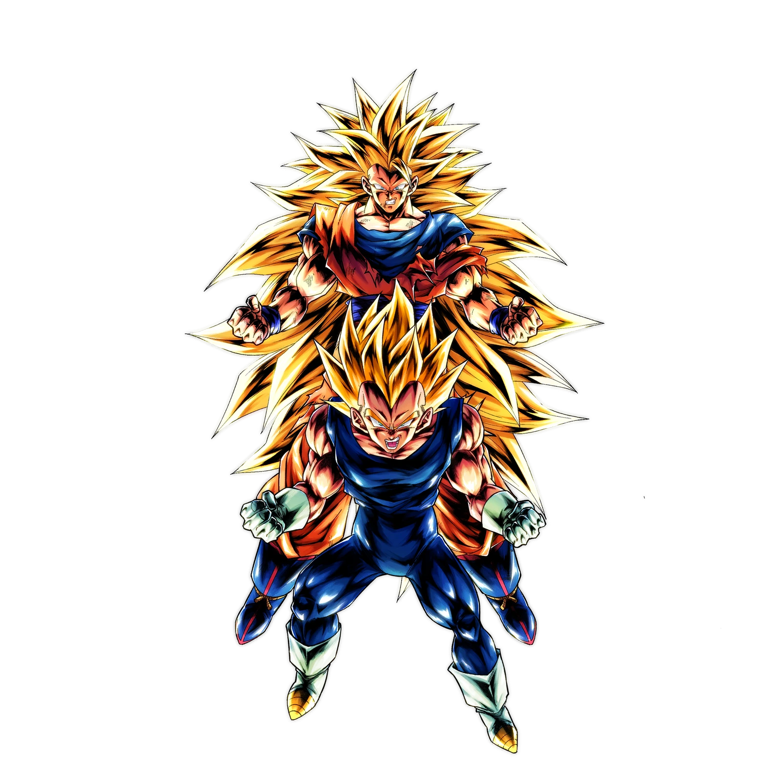 Super Saiyan 3 & Super Saiyan 2 Goku & Vegeta