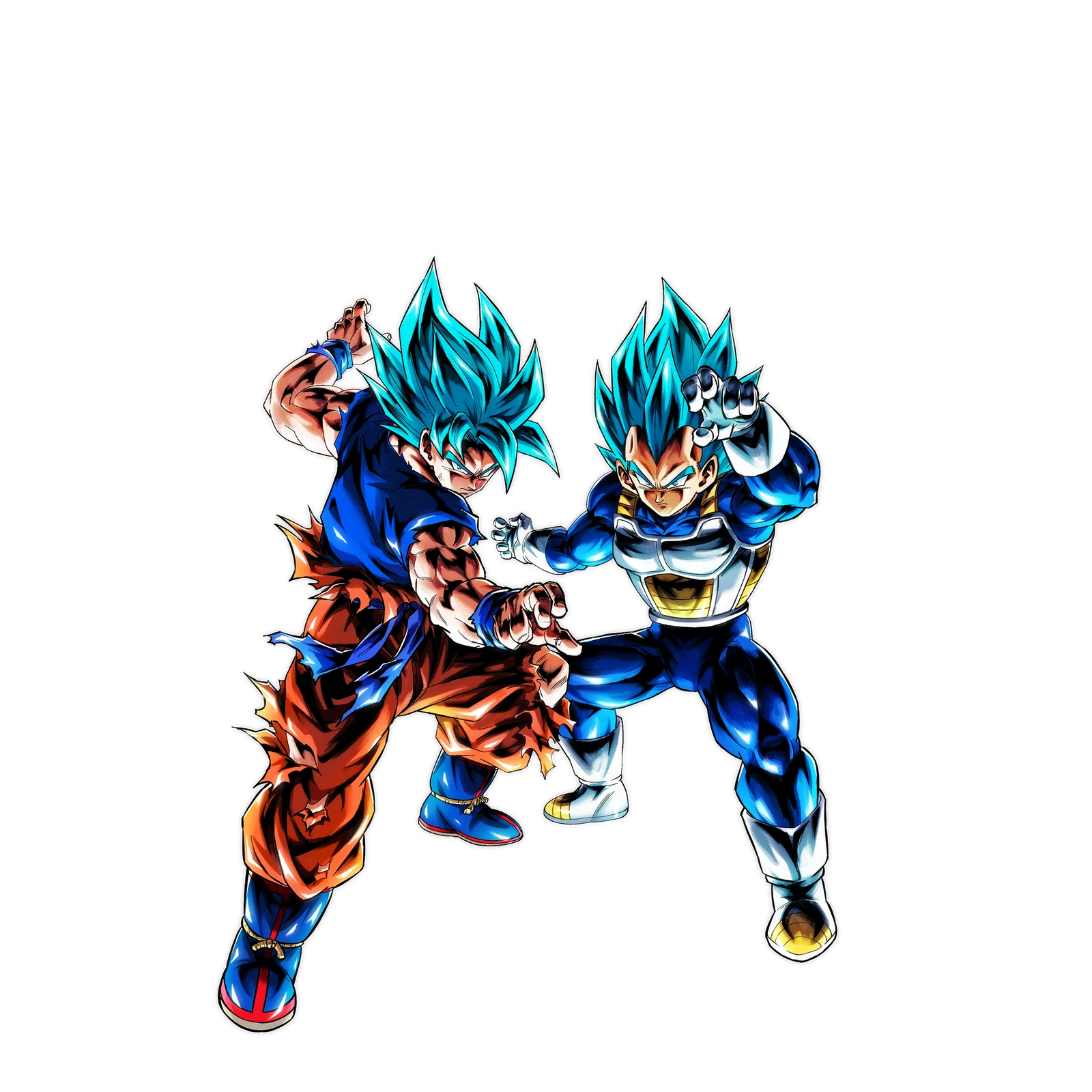 Super Saiyan God SS Goku & Vegeta