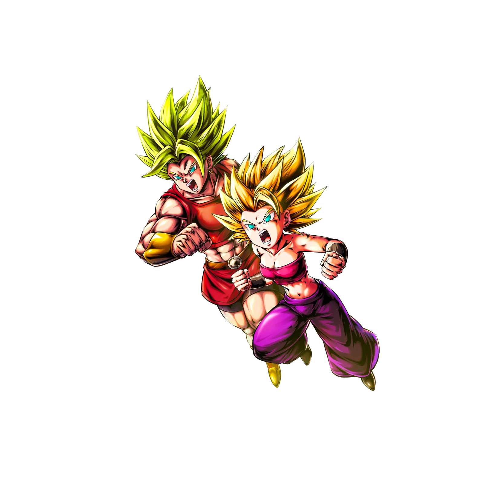 Super Saiyan 2 Caulifla & Kale
