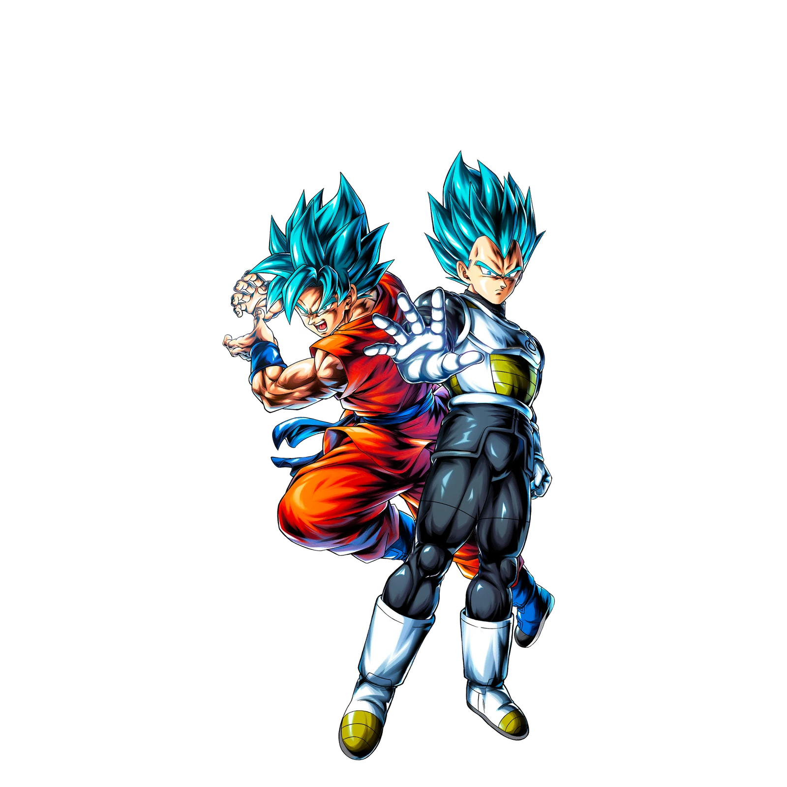Super Saiyan God SS Goku & Vegeta