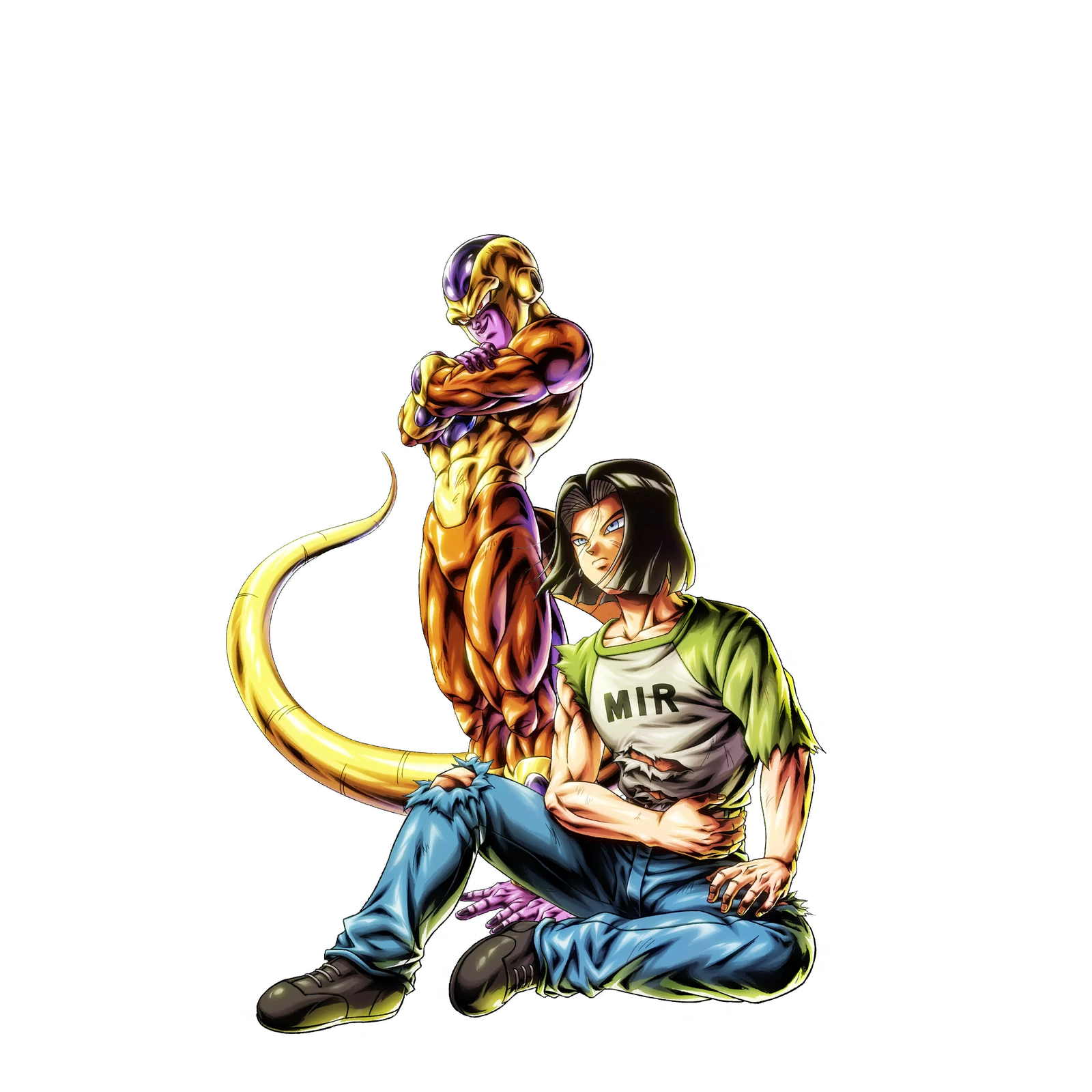 Android #17 & Golden Frieza