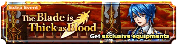 The Blade Is Thick As Blood