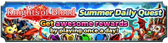 KoB Summer Limited Daily Quest