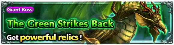 The Green Strikes Back dungeon banner
