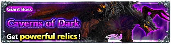 Caverns of Dark dungeon banner