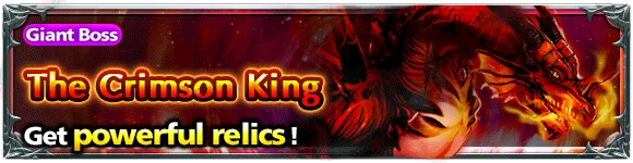 The Crimson King dungeon banner