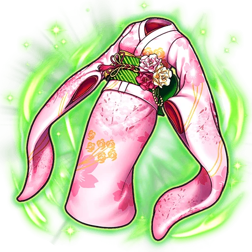 Delicate Kimono "Translucent Blossom"