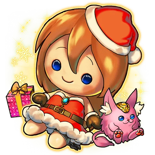 Santa Iris Doll