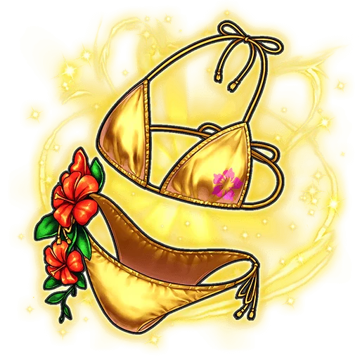 Platina's Golden Bikini