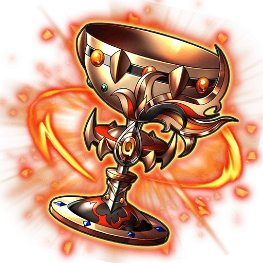 Blazing Dragon Goblet "Rubia Irae"