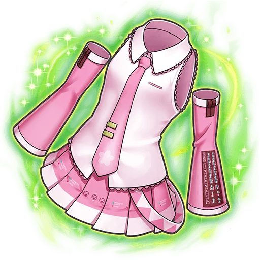 Sakura Miku's Outfit