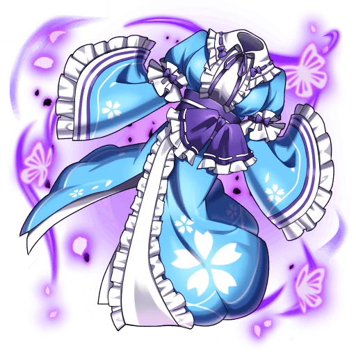 Yuyuko's Kimono