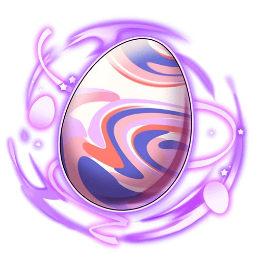 Swirl-Dyed Egg