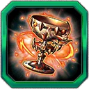 Blazing Dragon Goblet "Rubia Irae"