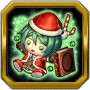 Joyful Santa Hart