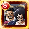 Admiral Sengoku & Vice Admiral Garp Admiral Sengoku & Vice Admiral Garp