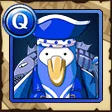Blue Pirate Penguin Blue Pirate Penguin