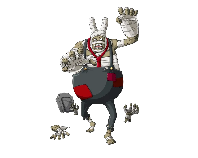 Strong Soldier Zombie