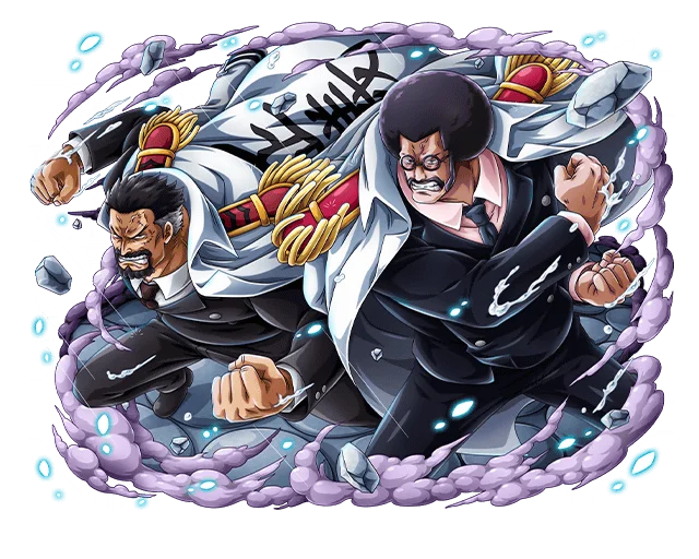 Admiral Sengoku & Vice Admiral Garp
