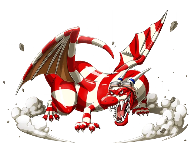 Red Striped Dragon