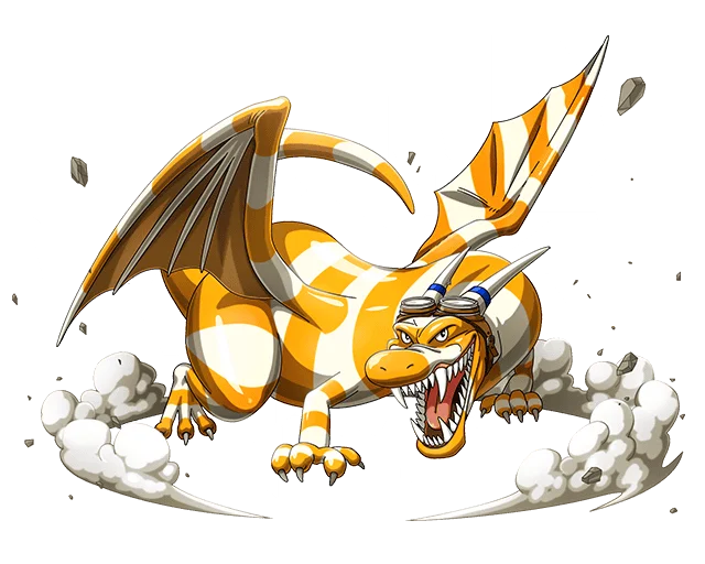 Yellow Striped Dragon