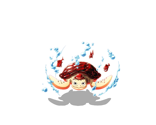 Red Treasure Turtle