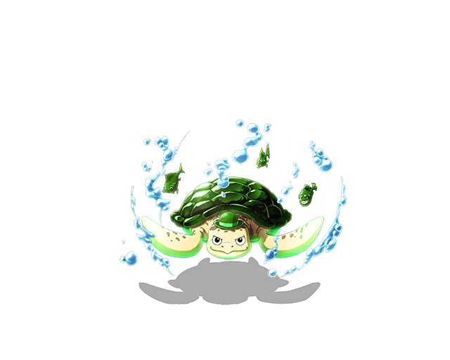Green Treasure Turtle