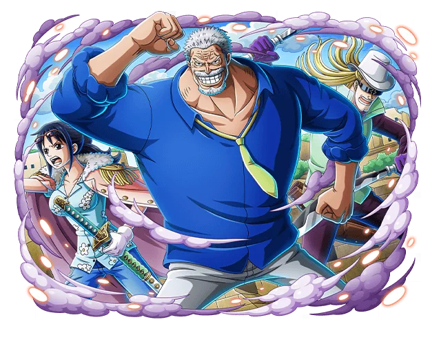 Garp & Tashigi & Helmeppo
