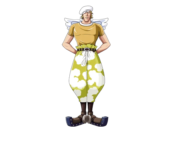 Yellow White Beret