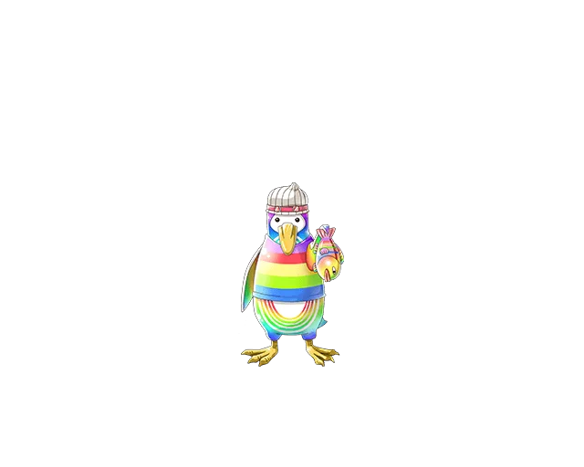 Rainbow Robber Penguin