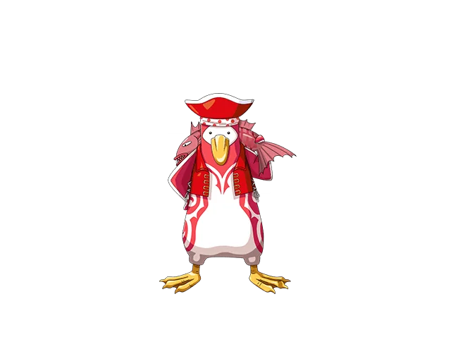 Red Pirate Penguin