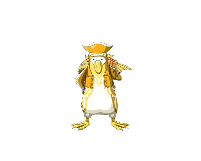Yellow Pirate Penguin