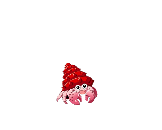 Red Hermit Crab
