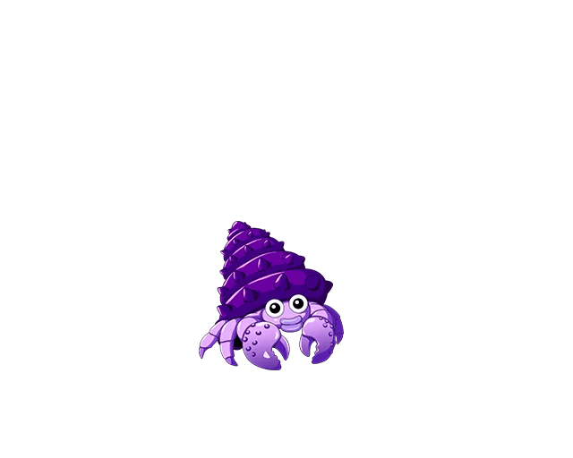 Black Hermit Crab