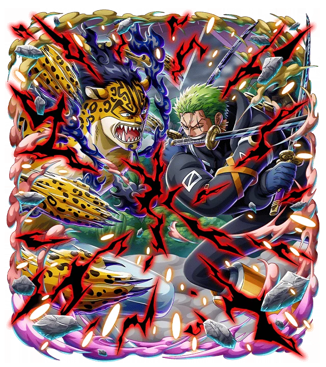 Zoro VS Lucci