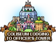 Coliseum Lodging to Officer's Tower