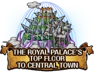 The Royal Palace's Top Floor to Central Town