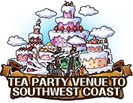 Tea Party Venue to Southwest Coast