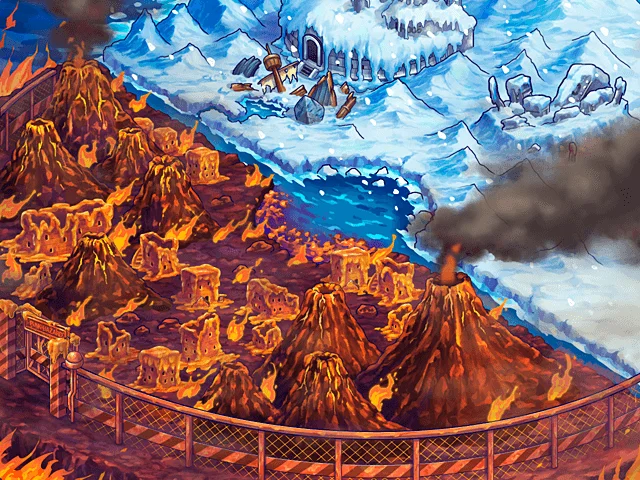 Burning Island to Research Lab Entrance