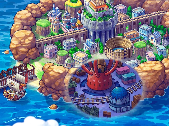 Coliseum Lodging to Officer's Tower